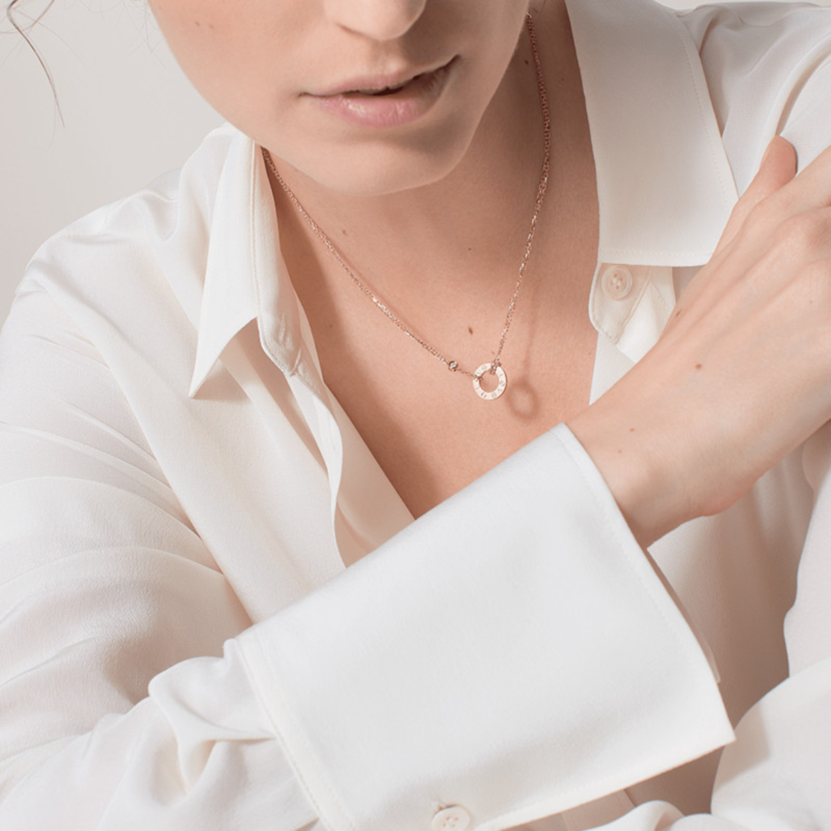 Collar Love Cartier - Oro Rosa