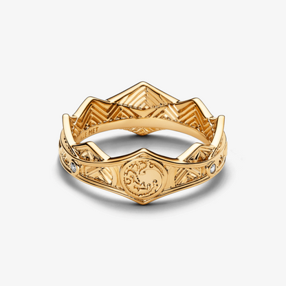 Anillo GOT - Corona Casa del Dragón - oro 18K