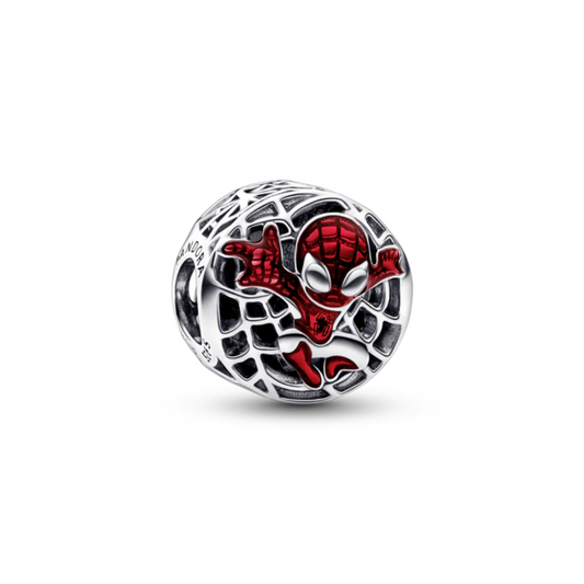 Charm Marvel Hombre Araña Round.