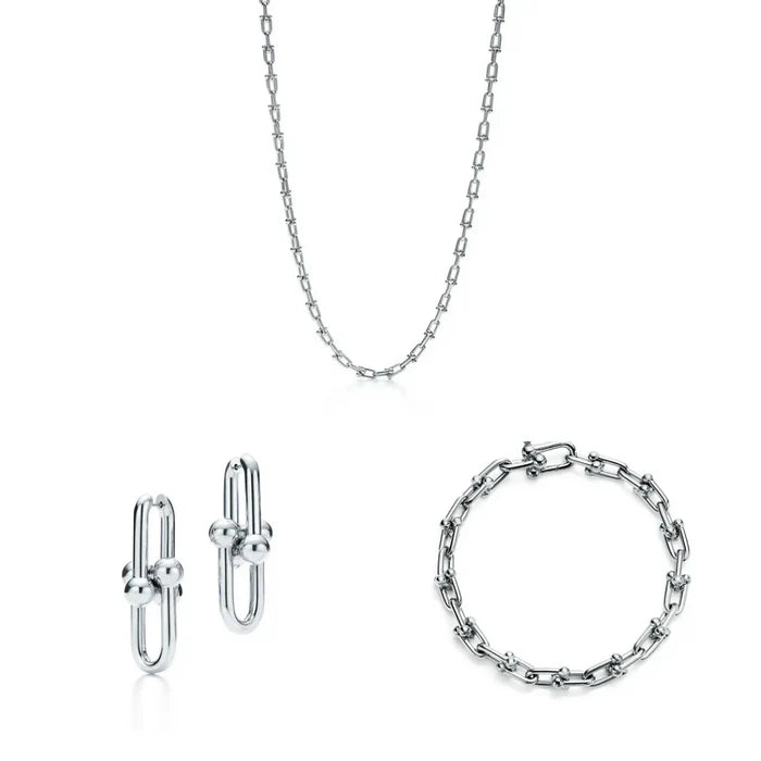 Conjunto Elos Hardwear Tiffany - Plata 925