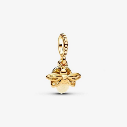 Charm Luciérnaga (Brilla en la Oscuridad) - Oro 18K