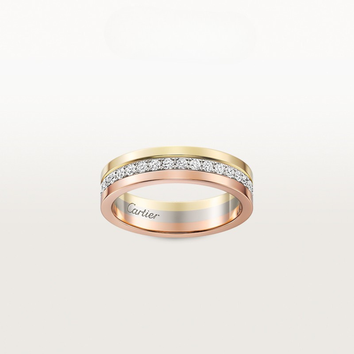 Anillo Vend Cartier - Oro Rosa