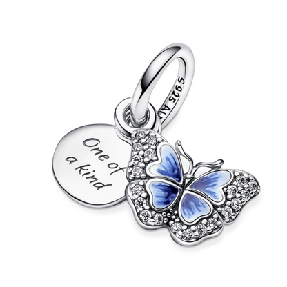 Charm Mariposa Azul.