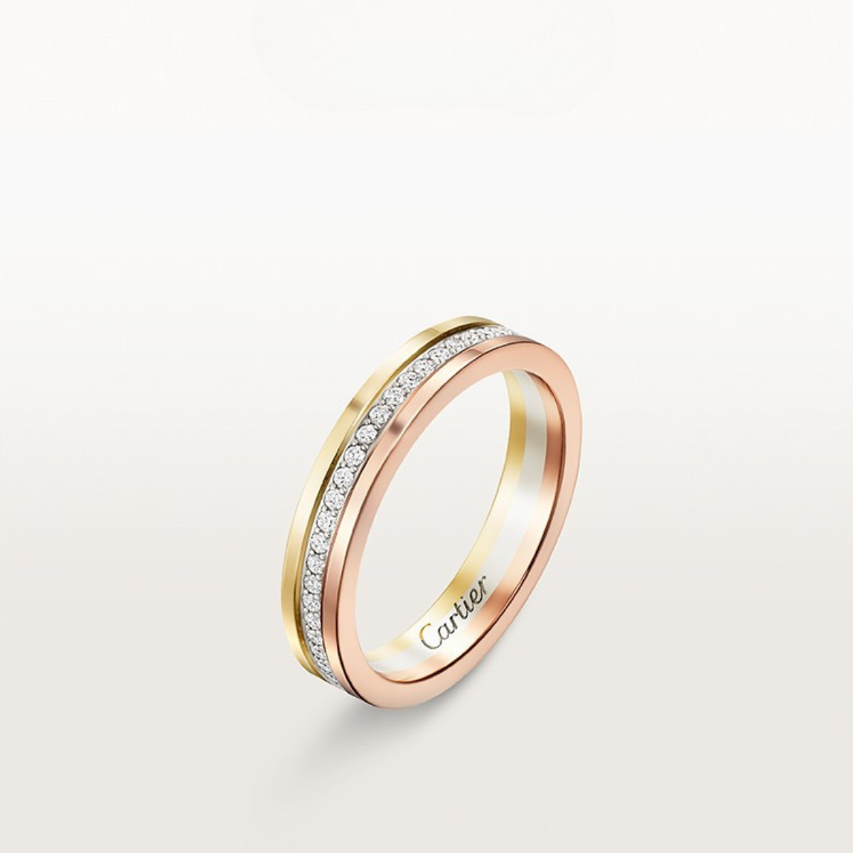 Anillo Vend Cartier - Oro Rosa