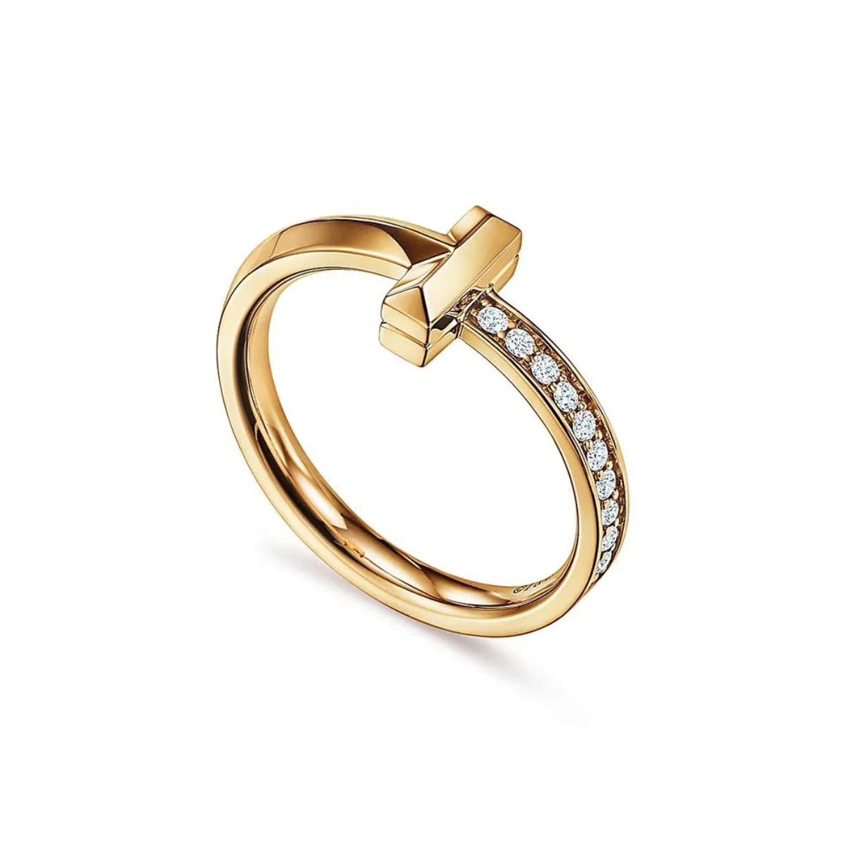 Anillo T1 Engastado - Oro 18K