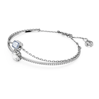 Brazalete Stilla, Tamanhos Mixtos, Azul - Plata 925