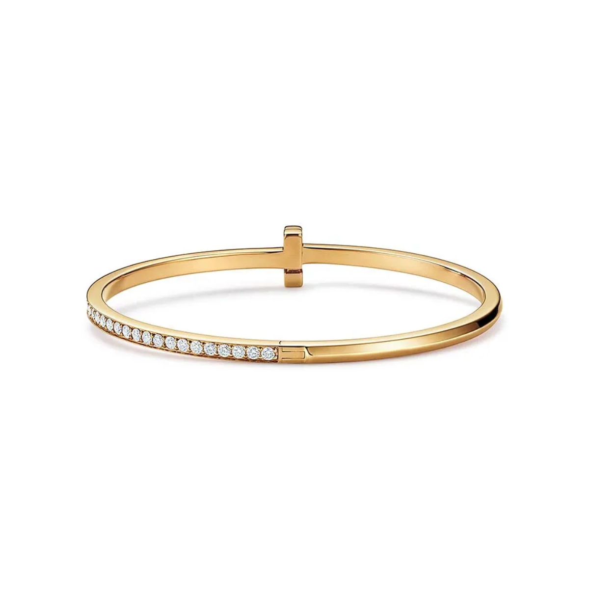 Brazalete T1 Engastado - Oro 18K