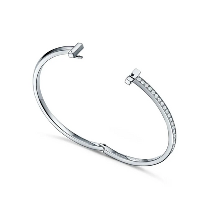 Pulsera T1 Engastado - Prata 925