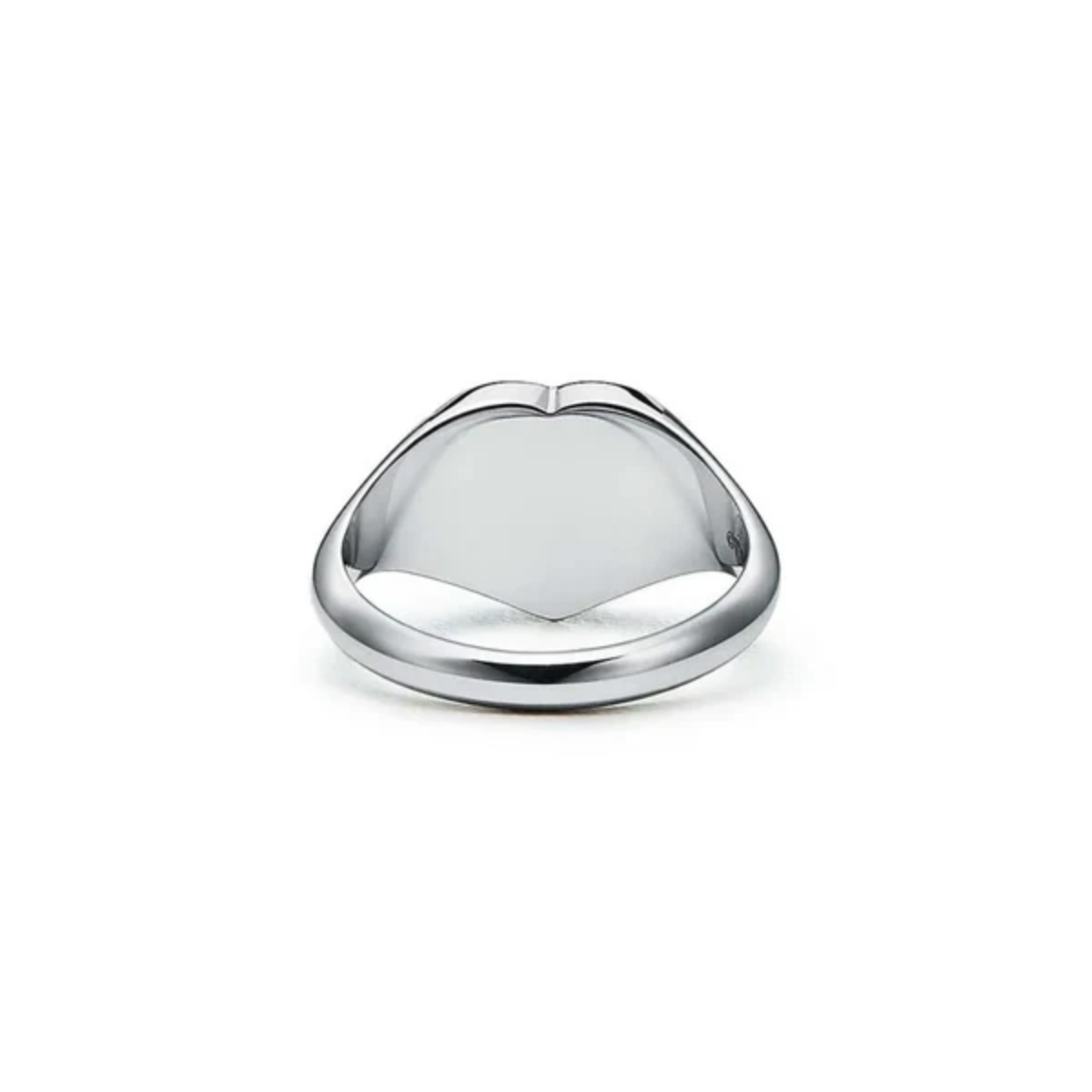 Anillo Corazón Relleno - Plata 925