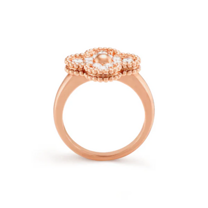 Anillo Vintage Alhambra Floco de Neve - Rosé