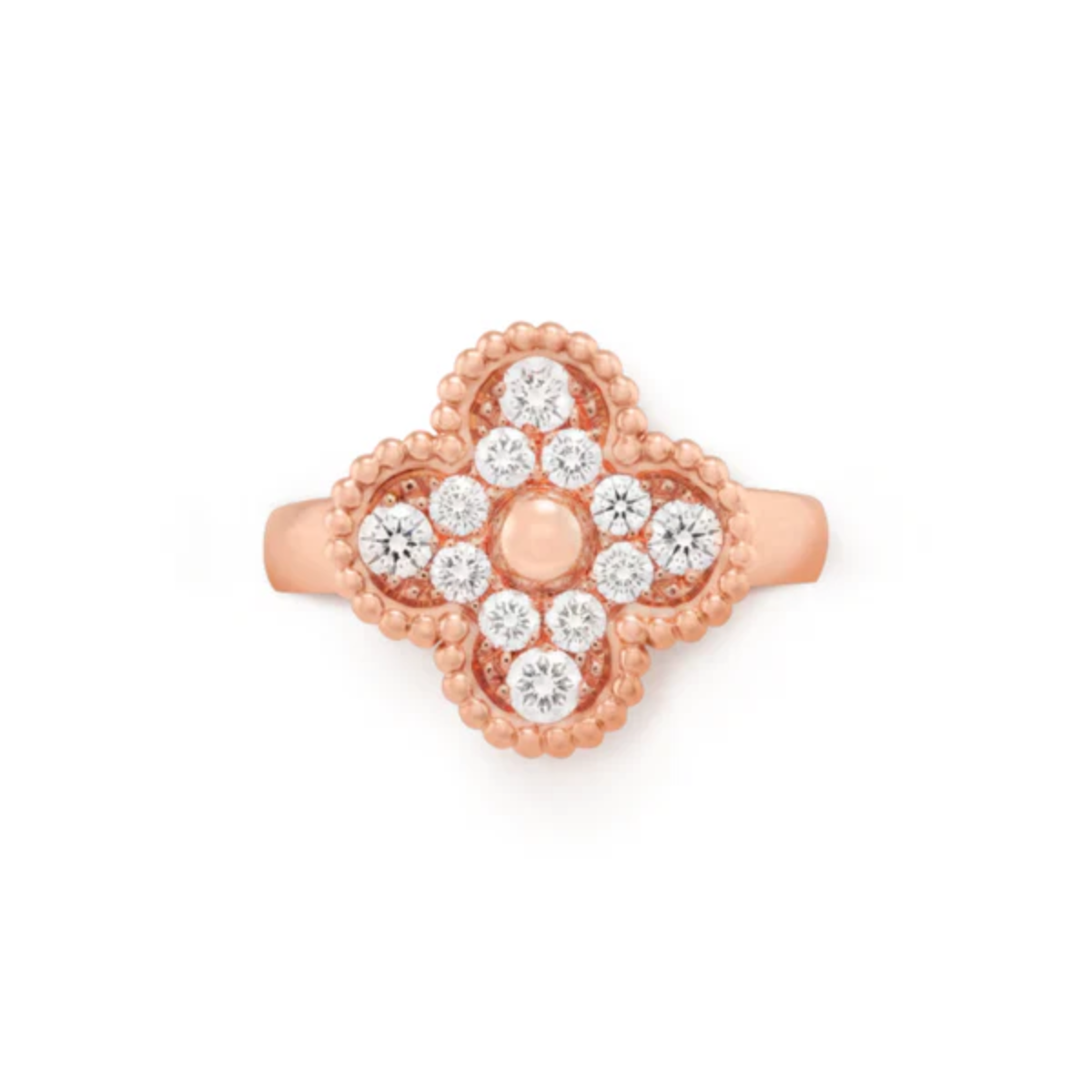 Anillo Vintage Alhambra Floco de Neve - Rosé