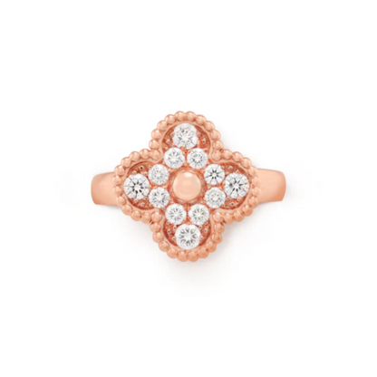 Anillo Vintage Alhambra Floco de Neve - Rosé